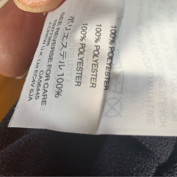 J. Crew Crepe Wide Leg Crop Black Pant High waist Back elastic Pull on EUC - Picture 6 of 6